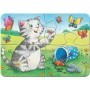 Primul meu puzzle animale 2/4/6/8 piese